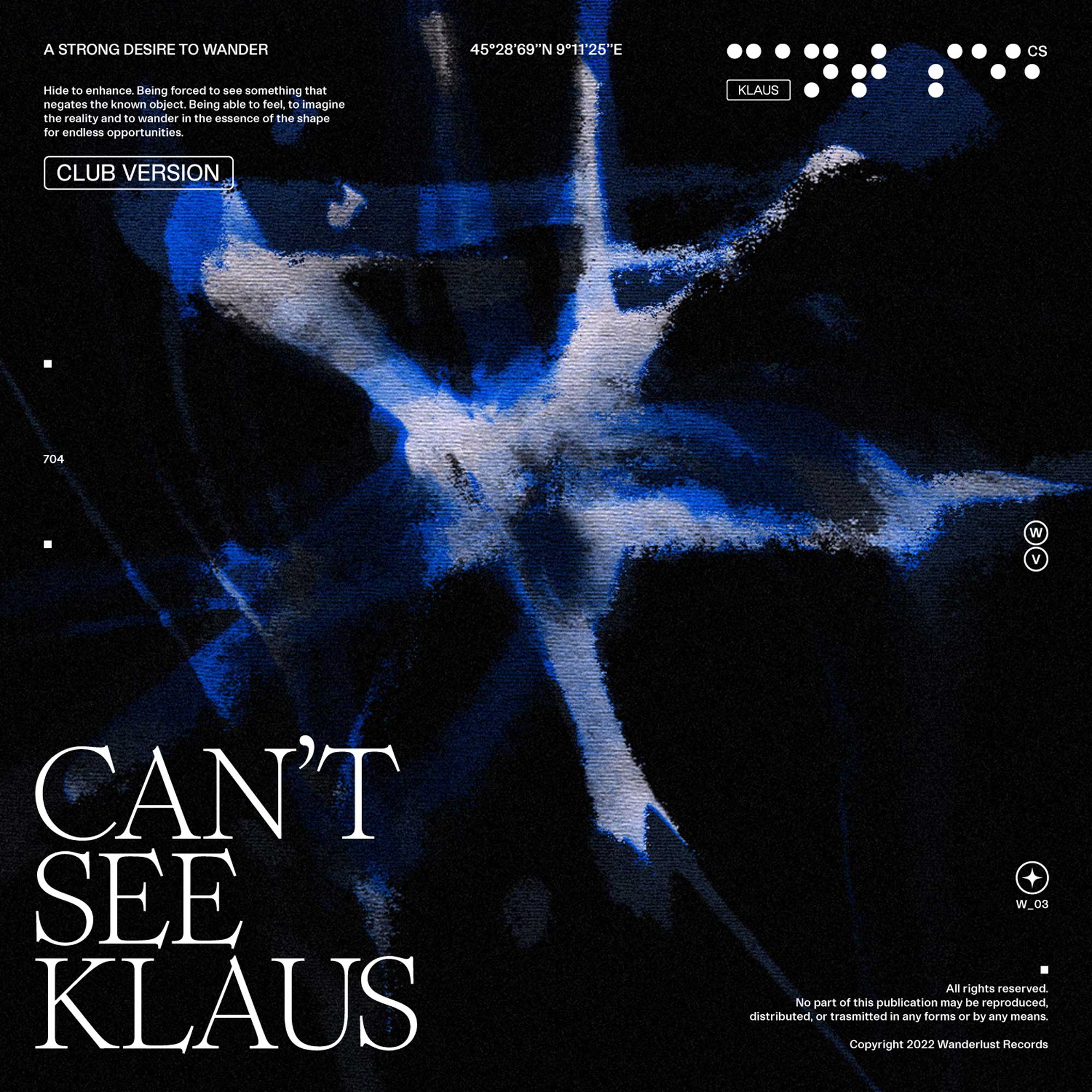 Klaus | Can't See (Club Version)