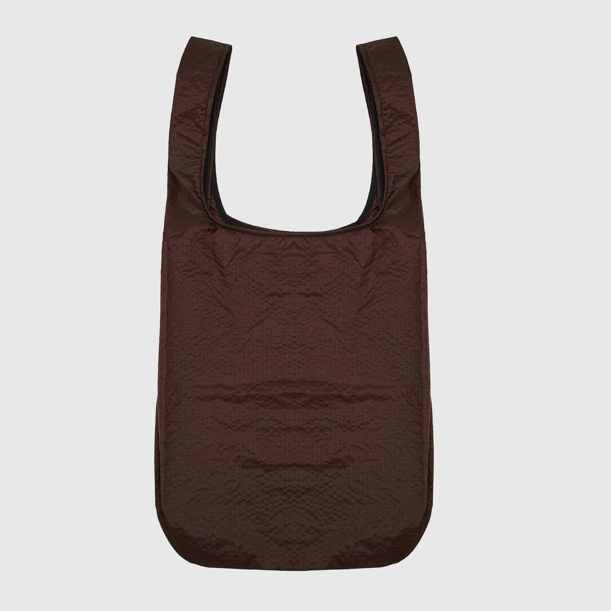 Brown Ripstop Grocery Bag