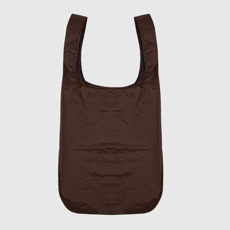 Brown Ripstop Grocery Bag