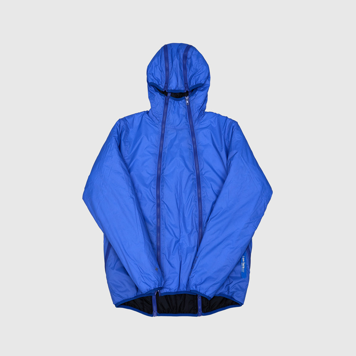 Mountain Research 4 Zips Blue Parka